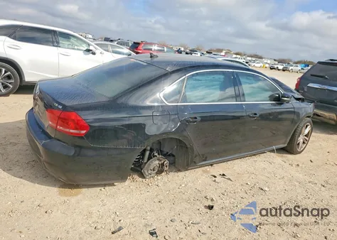 2014 Volkswagen Passat Se z USA, uszkodzony, nr VIN 1VWBS7A38EC038065